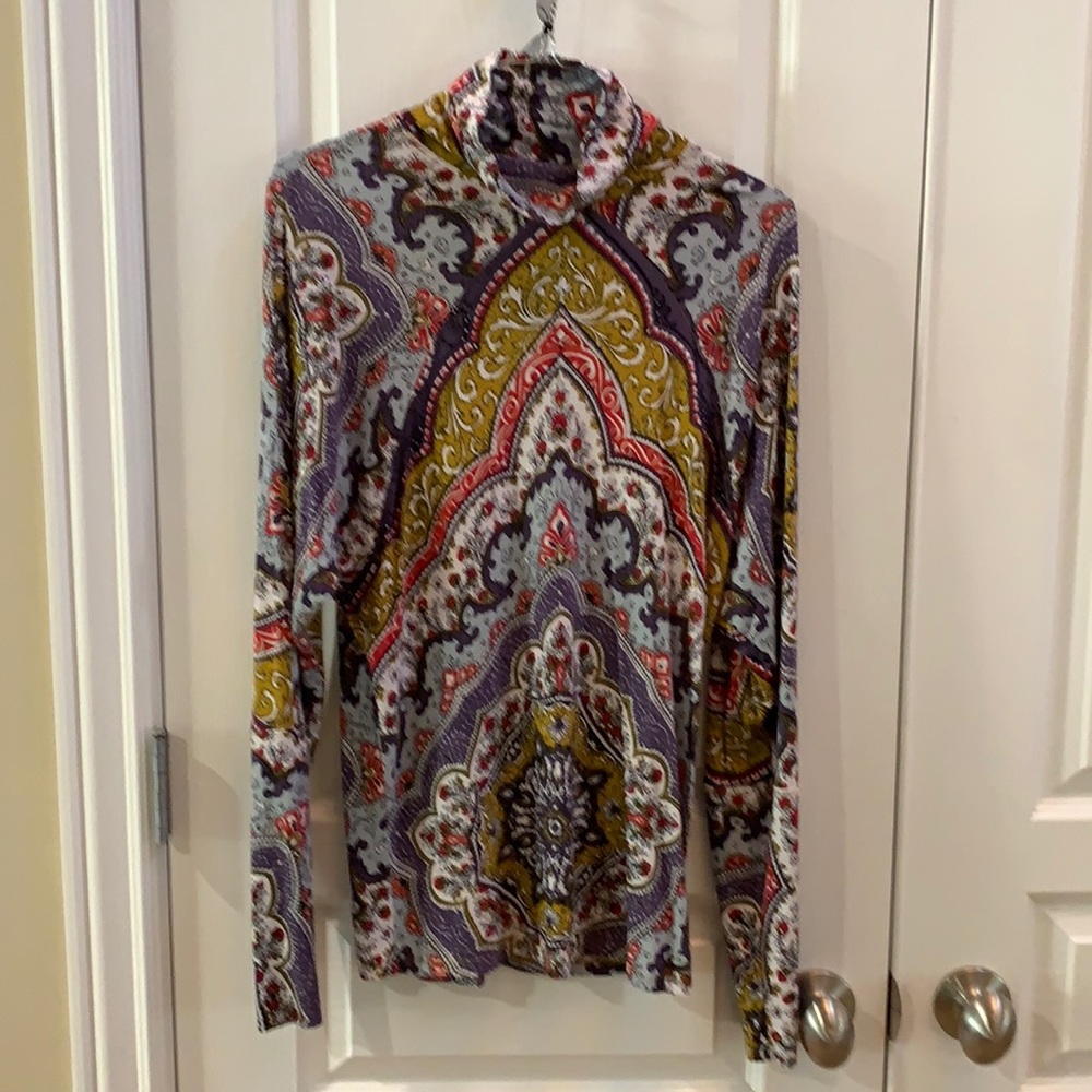 FP Mock Lightweight Turtleneck Sz S